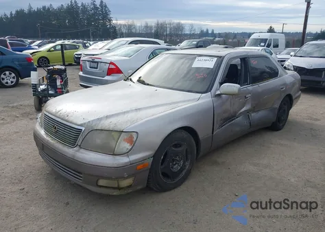 1998 Lexus Ls 400 from USA, damaged, VIN JT8BH28F1W0106423